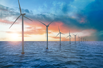 再生可能エネルギー　―洋上発電所